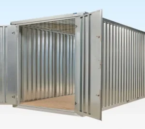 # Bodega modular XL de 6 m en paquete plano