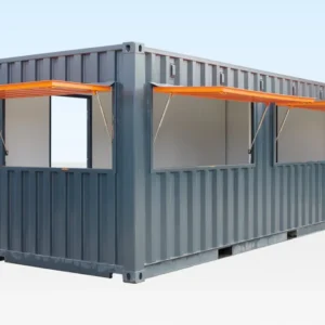 Cafetería en Contenedor Marítimo de 20 Pies – Unidad Comercial para Alimentos y Bebidas