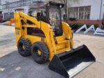 Huachy JC45 Skid Steer — Cargadora Compacta 50 HP con Cabina