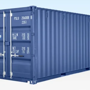 Contenedor Marítimo de 20 Pies Azul RAL 5013