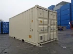Contenedor Marítimo de 20 Pies con Doble Puerta