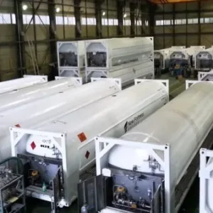 Contenedor ISO criogénico para GNL de 40 pies
