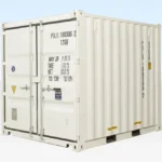 Contenedor Marítimo de 10 Pies x 8 Pies Blanco RAL 9003