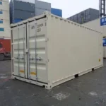 Contenedor Marítimo de 20 Pies con Doble Puerta