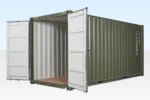 Contenedor Marítimo High Cube de 20 Pies – Altura Extra de 9,5 Pies