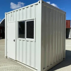 Oficina en Contenedor de 10 Pies con Aire Acondicionado