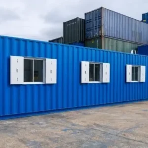 Oficina modular de 40 pies: espacio, comodidad y funcionalidad