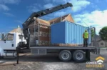 Contenedor Marítimo Estándar de 20 Pies con Tres Manijas de Puerta - Imagen 2