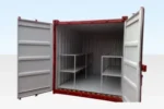 Bodega antiderrames de 8 × 8 pies con piso plano - Imagen 2