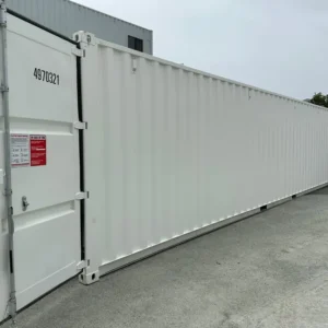 Contenedor High Cube de 40 Pies Convertido en Vestidores y Almacén